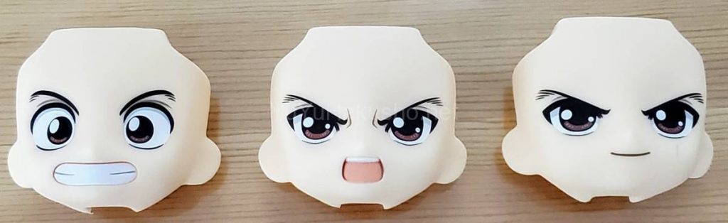 Nendoroid Yusuke Urameshi faceplates