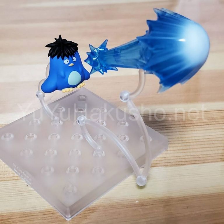 Nendoroid Yusuke Urameshi Puu releasing his Spirit Gun attack