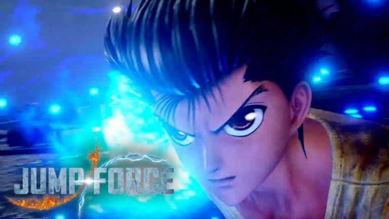 Yusuke Urameshi was one of the 40 characters available at launch - Jump Force 2019