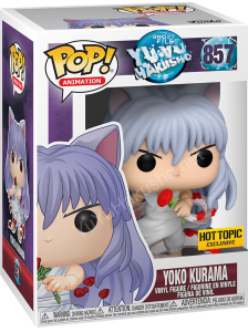 Yu Yu Hakusho Yoko Kurama Funko Pop Box with Hot Topic Sticker